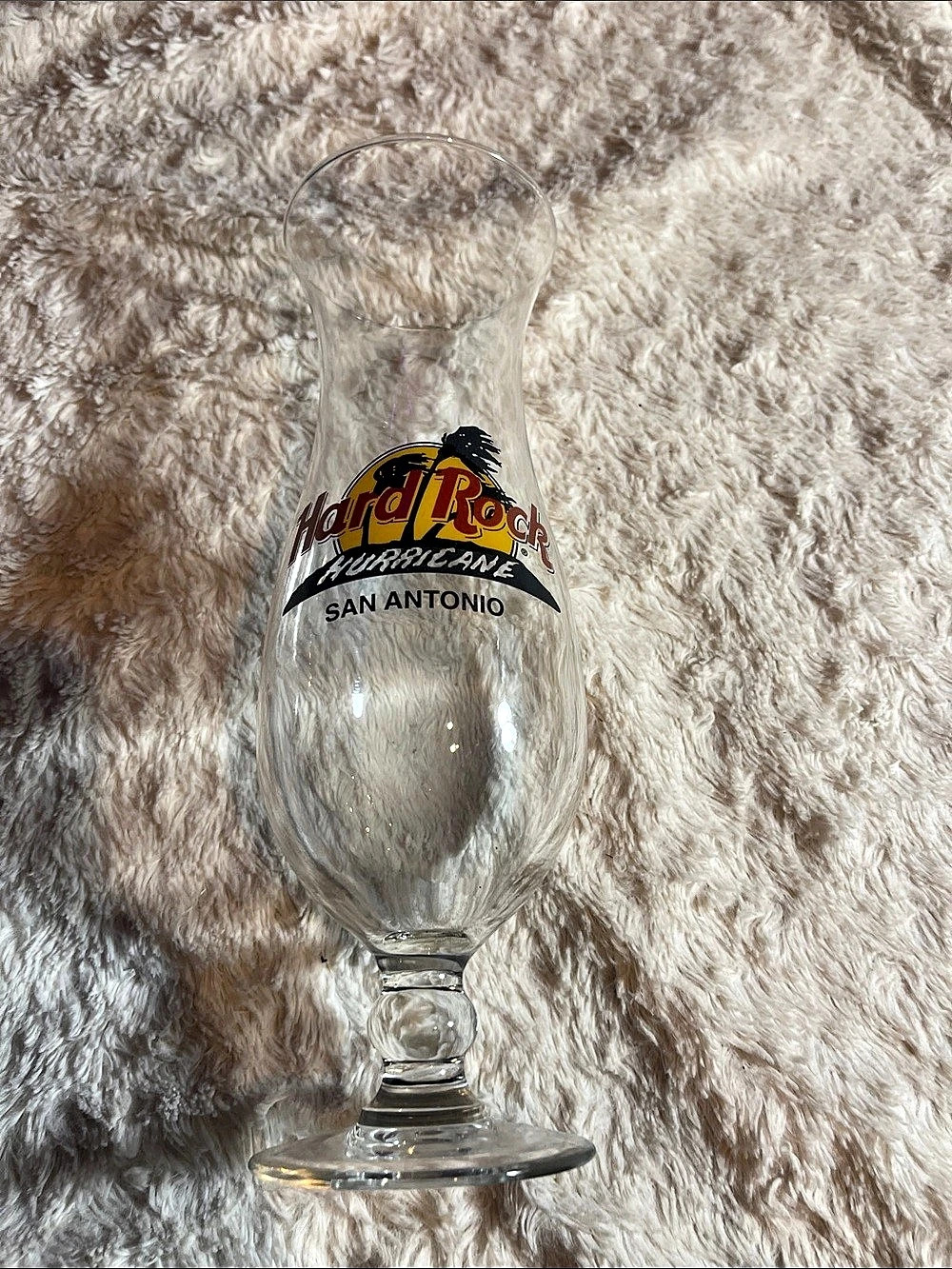 Hard Rock Cafe Hurricane Glass san Antonio